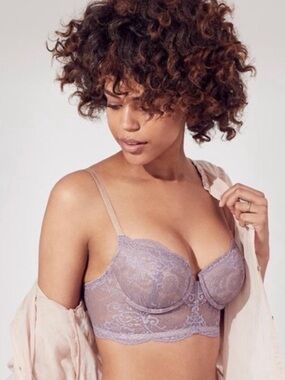 ThirdLove Longline Lace Balconette Bra 34B